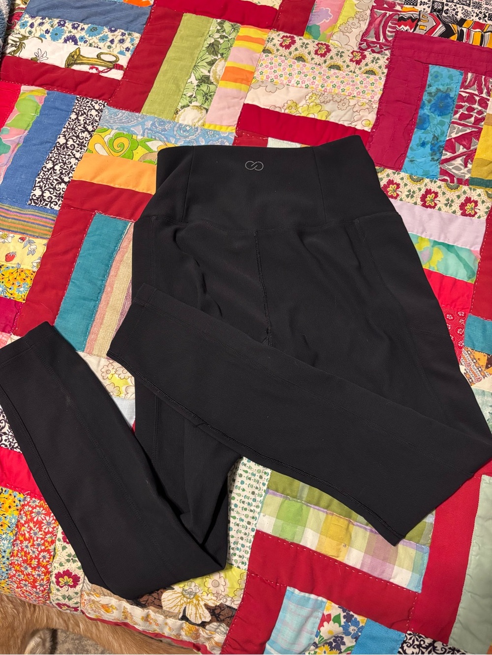 Alia Black High-Waist Seamless Leggings